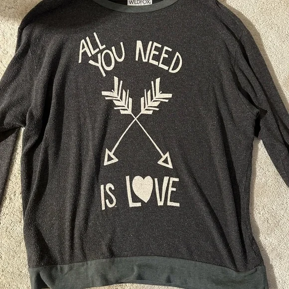 Wildfox long sleeve/sweatshirt - Picture 2 of 2